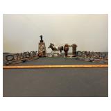 Western Theme Bath Accessory Set & Votive Holders