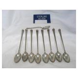 Watson "Lotus" Sterling Silver Teaspoons & Spoon