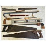 Crow Bar - Pry Bars - Saws - Level