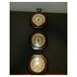 Springfield Weather Station Barometer Thermometer