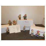 Goebel Studio Hummel Porcelain Ornaments - 4 Sets