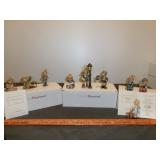 Goebel Studio Hummel Porcelain Ornaments - 3 Sets