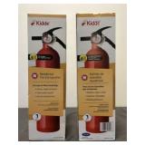2pc Kidde Residential Fire Extinguishers
