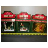 3pc Town Square Collection Coca Cola Figurines