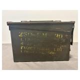 US Military Steel Ammo Can - 30 Cal Size