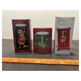 3pc Dr. Seuss Grinch Who Stole Christmas Ornaments