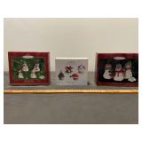 3 Sets Hallmark Keepsake Ornaments