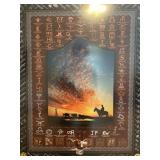 Gary Crouch "Barbs, Brands, Bovines" Framed Print