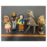Hand Made & Folk Art Dolls - Straw, Fabric, Etc.