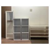 4pc Closet Organizer Shelves & Mirror