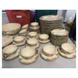 Franciscan Pottery Desert Rose Dinner Ware Set
