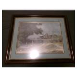 Nelson Rhodes Signed Framed Art Print