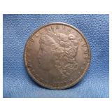 1890-P US Morgan Silver Dollar