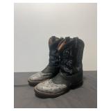 Tony Lama Full Quill Ostrich & Leather Boots Sz 12