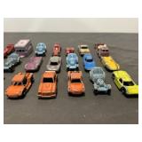 27pc Vintage Die Cast Metal Toy Cars