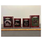 4pc Hallmark Keepsake Majestic Wilderness Ornament
