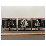 Coca Cola Polar Bear Collection 3pc Ornaments