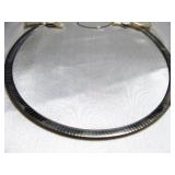 Sterling Silver Milor Omega 16" Choker Chain