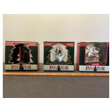 Coca Cola Polar Bear Collection Holiday Ornaments