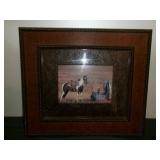 Cowgirl in Heaven Framed Photo Print