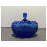 Studio Nova Winter Rose Blue Cobalt Candy Dish
