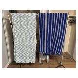 2pc Vintage Hand Crocheted Afghan Throws