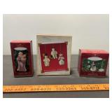 3pc Hallmark Ornaments - Y2K & Snowmen