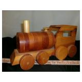 Craft Made Wooden 15" Locomotive Toy