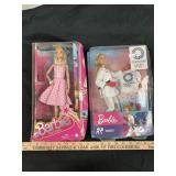2pc Barbie Dolls Tokyo Olympics & Barbie the Movie