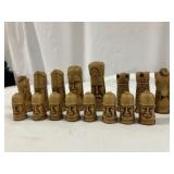 "Gothic" Chess Men Set by Peter Ganine