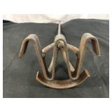 Wrought Iron "Rocking W" Branding Iron