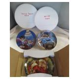 3pc Dachshund Porcelain Collector Plates