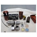 Argus C-3 Vintage 35mm Film Camera & Accessories