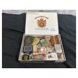 Cigar Box Lot - Vintage Small Collectibles