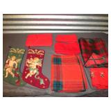 Christmas Linens - Tree Skirts - Stockings