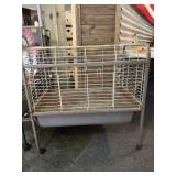 Jumbo Small Animal Home On Stand - Wire Cage