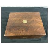 Antique Mahogany Writing Slope - Portable Desk