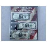 Obsolete US Paper Currency Display