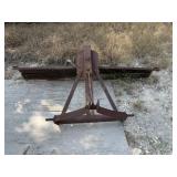 Modern 3 Point Tractor Back Scraper Blade - 6ft