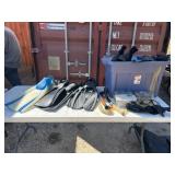 Snorkeling & Scuba Gear in Storage Tote