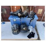 Baseball Youth Protective Gear in Storage Tote