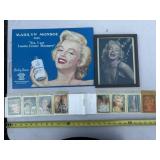 Marylin Monroe Metal Sign, Collector Cards, Print