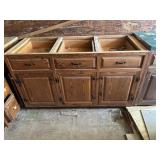 3 Drawer Wood Kitchen Cabinet