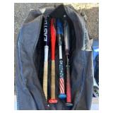 4pc Aluminum Baseball Bats & Bat Bag