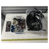 Coax & AV Cables, Etc. - In Organizer Totes