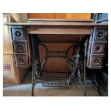 Antique Singer Treadle Sewing Machine