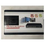 AV View 4 Port A/V Splitter - NIB