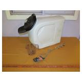 Large Size Pet Food Storage Bin & Tie Down Stake