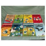 Vintage Smurfs by Peyo 8pc Comic Book Series