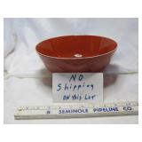 Vintage Hong Kong Ige Glazed Ceramic 10" Bowl